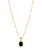 Noir Eclat Pendant Necklace - Image 3