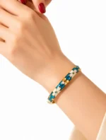 Azure Bloom Enamel Kada - Image 2