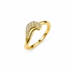 Wave Spark Ring