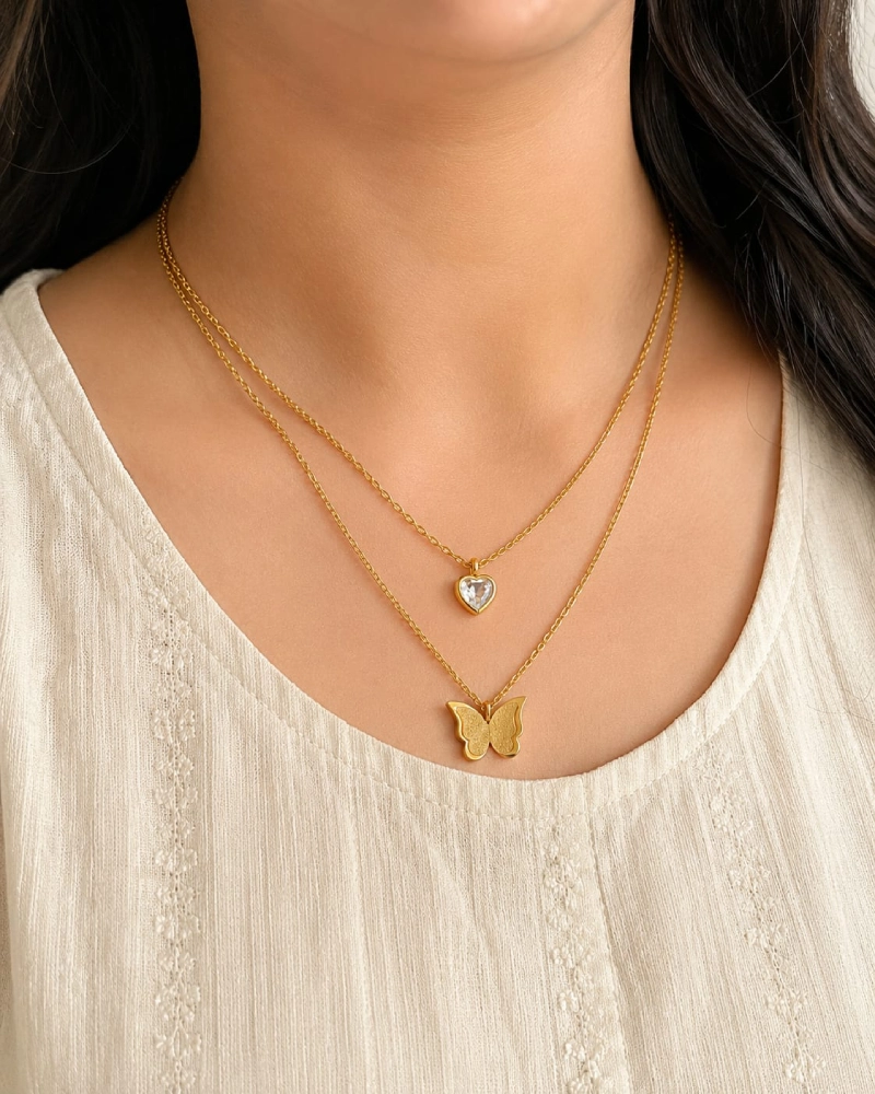 EL_CH_004_612_ Elora Olive Glow Chain - Image 1