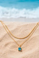 Elora Aqua Chain - Image 3