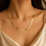 Elora Luxe Herringbone Chain