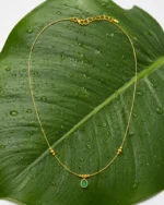 Elora Emerald Drop Chain - Image 3