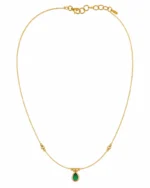 Elora Emerald Drop Chain - Image 2
