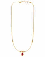 Elora Ruby Drop Chain - Image 3