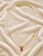 Elora Ruby Drop Chain - Image 2