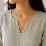 Cube Crystal Pendant Chain
