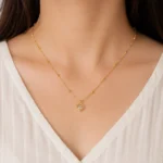 Elora Cube Crystal Pendant Chain