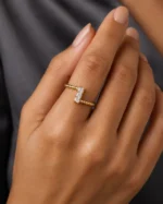 Trinity Twist Ring - Image 3