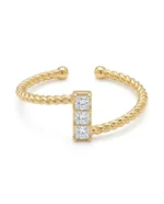Trinity Twist Ring - Image 2